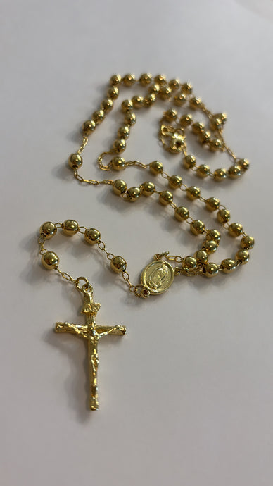 Gold Rosary