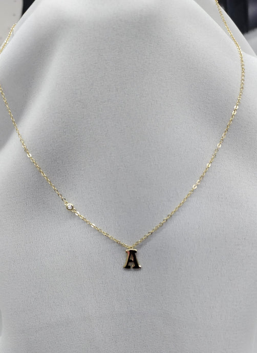 Dainty Initial Necklace