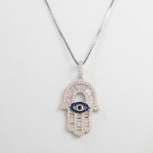 Load image into Gallery viewer, Evil Eye Hamsa Necklace