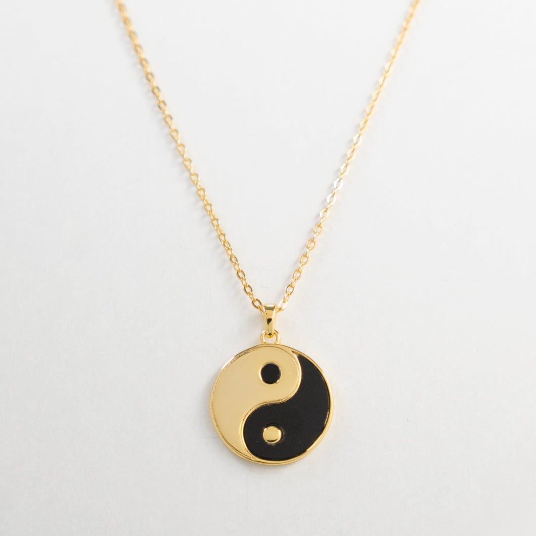 The Gold Yin-Yang Necklace