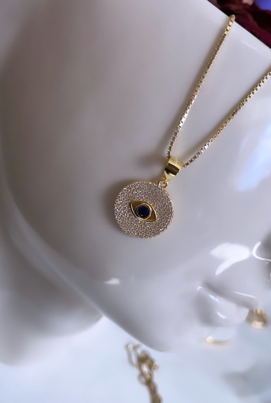 Opulent Evil Eye Necklace